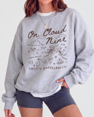 On Cloud Nine Sweatshirt Sport Grey