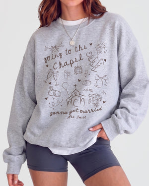 Going To The Chapel Sweatshirt Sport Grey